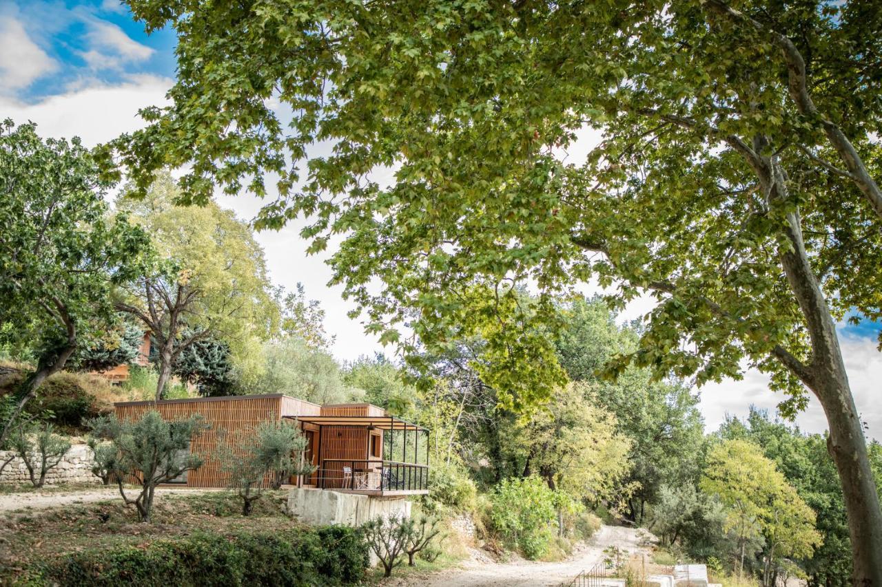 Les Cabanes De La Fontaine Лакост Экстерьер фото