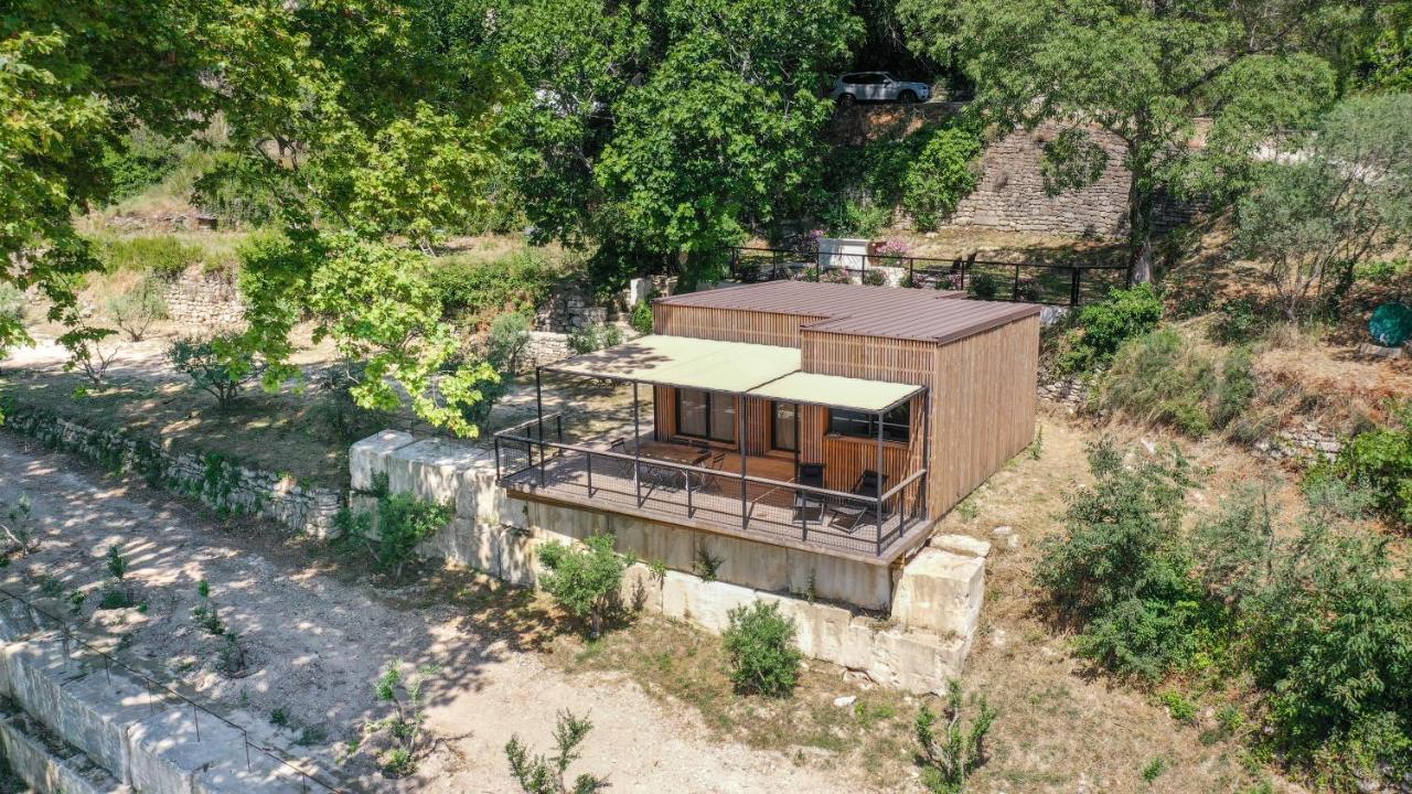 Les Cabanes De La Fontaine Лакост Экстерьер фото